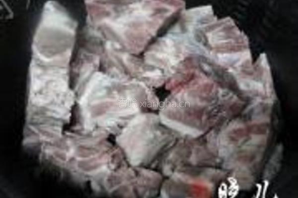 秘制羊蝎子/羊排的做法图解2