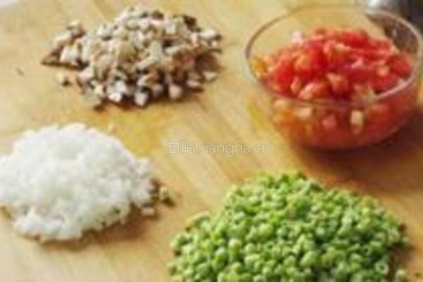 豇豆肉酱披萨的做法图解2