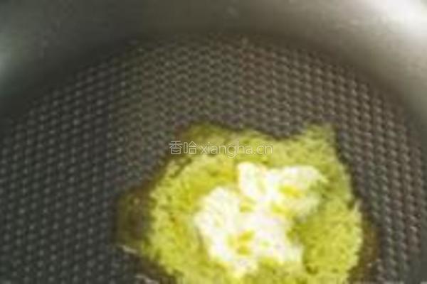 豇豆肉酱披萨的做法图解3