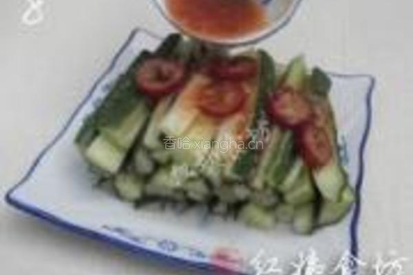 山楂蜜汁黄瓜的做法图解8