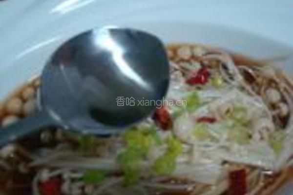 益智菜捞拌金针菇的做法图解8