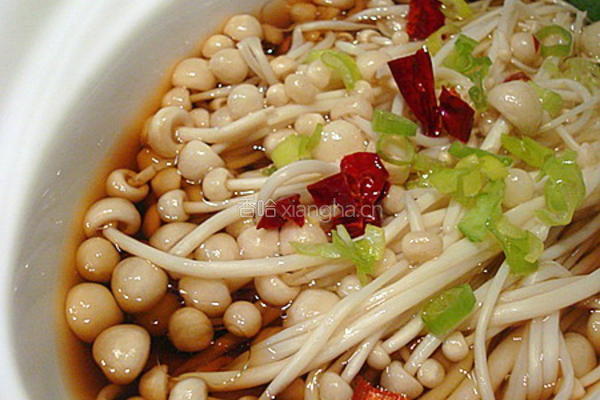 益智菜捞拌金针菇