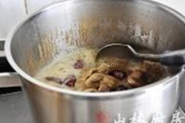 桂圆炖猪脚的做法图解6