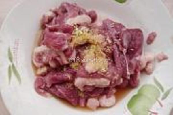豆豉双椒炒鹅肉的做法图解4
