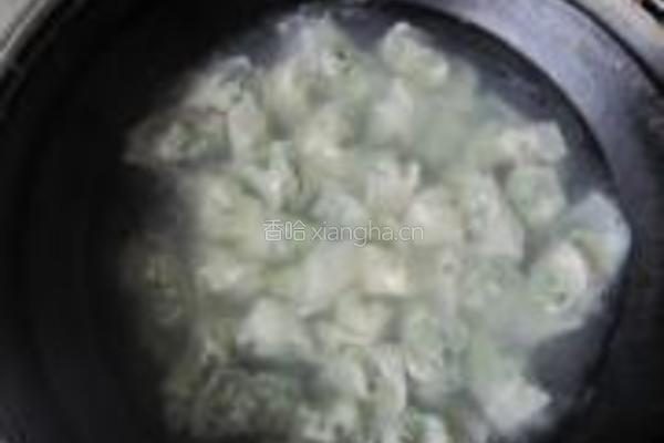 草头心馄饨的做法图解6