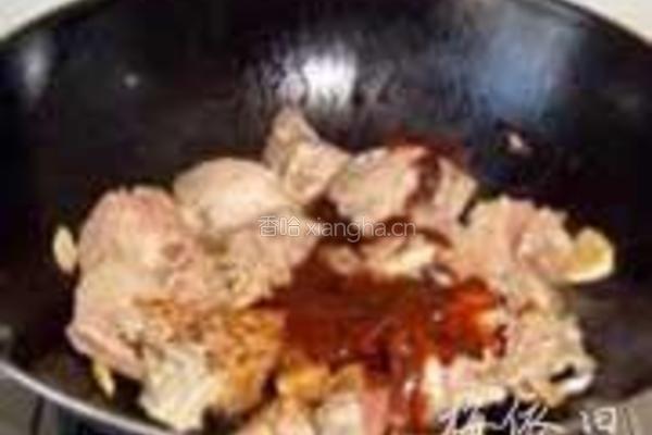 板栗烧牛肉的做法图解6