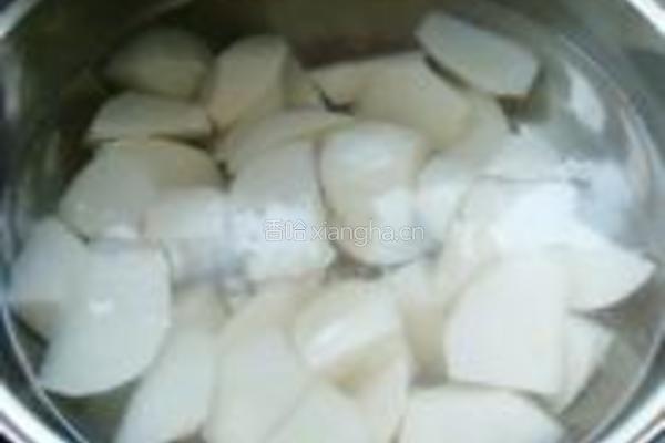 萝卜牛腩煲的做法图解12