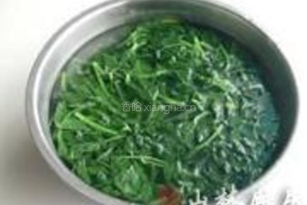 凉拌苦菜的做法图解3