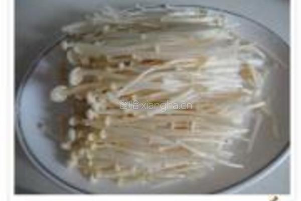 多彩金针菇的做法图解3