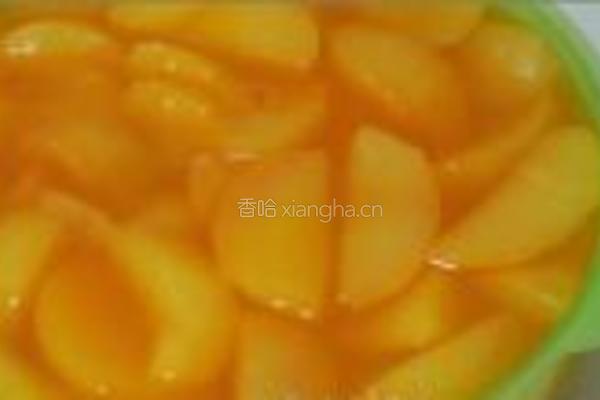自制黄桃的做法图解7