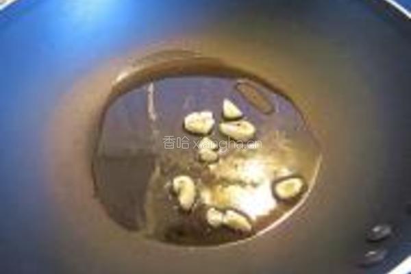 蒜头豆豉合掌瓜的做法图解2