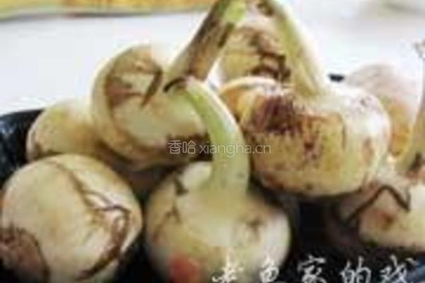 慈菇酿肉的做法图解1