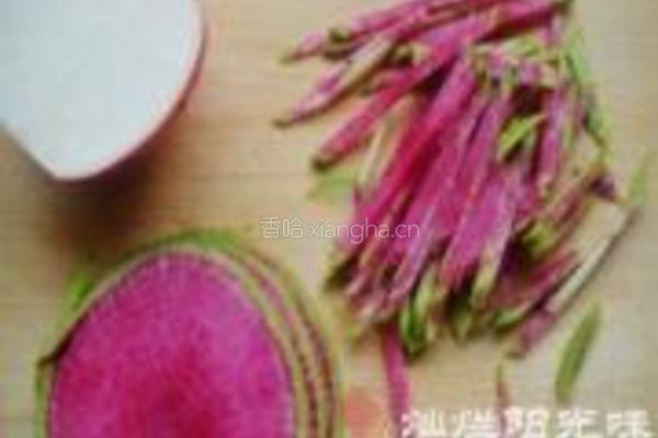 糖醋萝卜丝的做法图解4