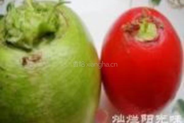 糖醋萝卜丝的做法图解1