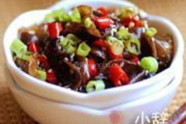 生椒凉拌黑木耳的做法图解5