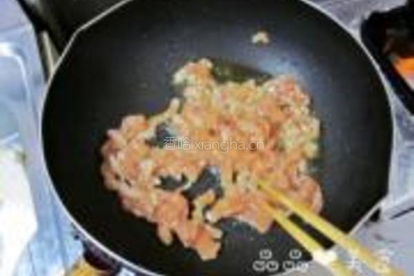雪菜肉丝面的做法图解3