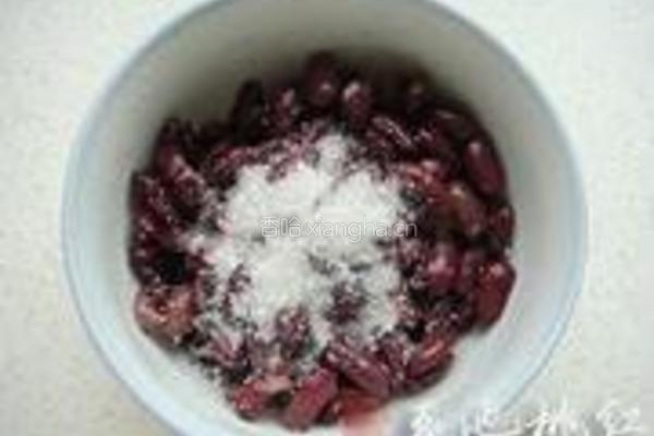红腰豆蒸南瓜的做法图解2