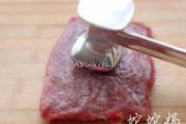 法式黑椒牛排的做法图解1