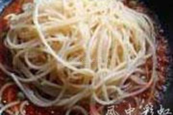 鱼香意大利面的做法图解8