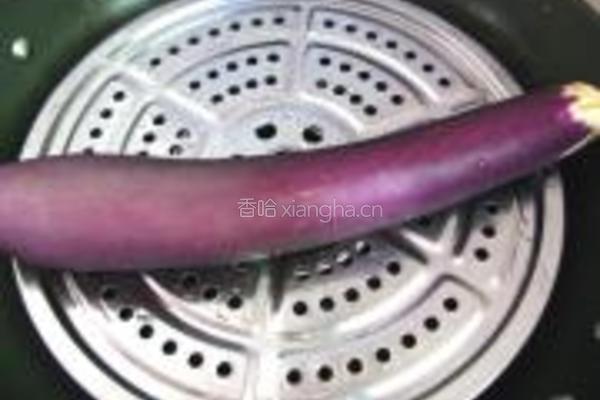 凉拌茄子的做法图解2