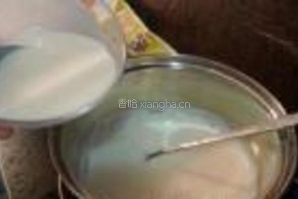椰香雪花糕的做法图解6