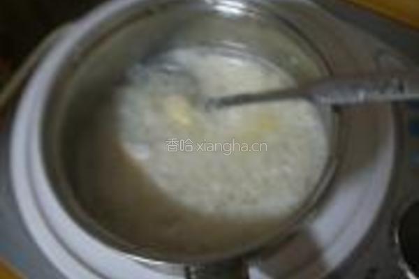 甜酒煮蛋的做法图解2