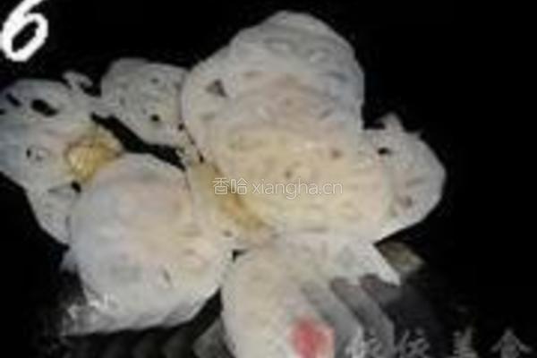 西兰花炒藕片的做法图解6