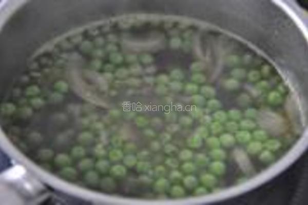 薄荷豌豆奶油汤的做法图解4