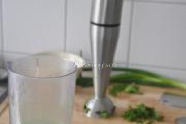 薄荷豌豆奶油汤的做法图解6