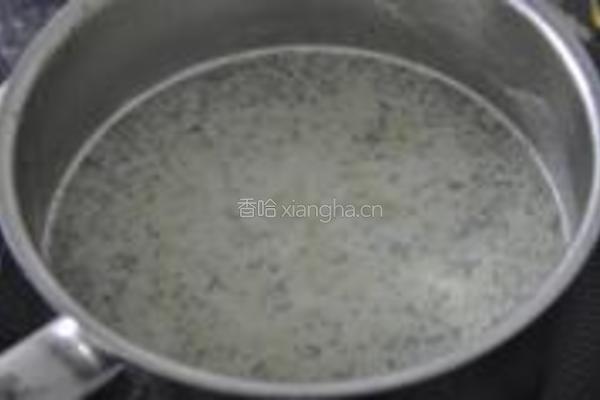 薄荷豌豆奶油汤的做法图解8