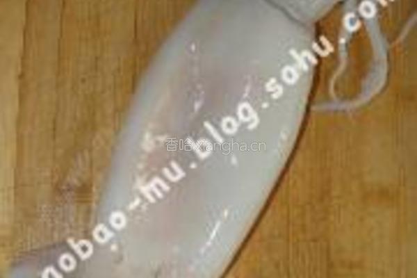 三丝鱿鱼花的做法图解8