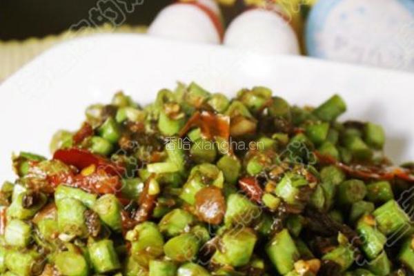 豆瓣橄榄菜炒豆角