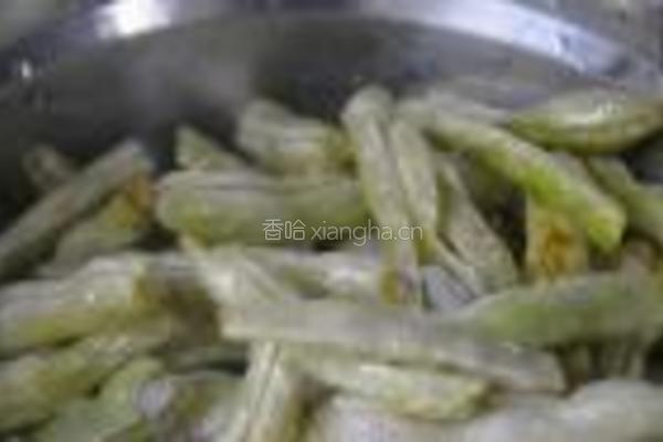干煸芸豆的做法图解5