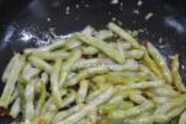 干煸芸豆的做法图解8