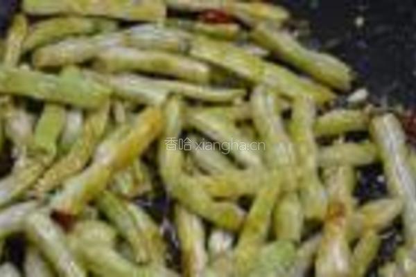 干煸芸豆的做法图解9
