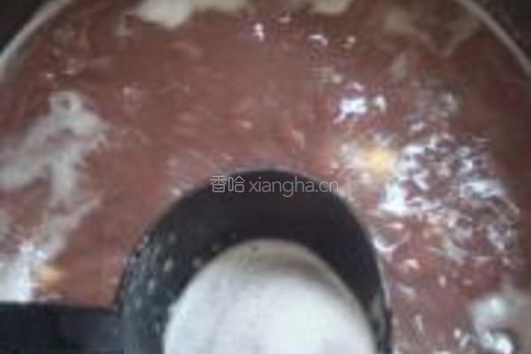 莲子红豆沙的做法图解7