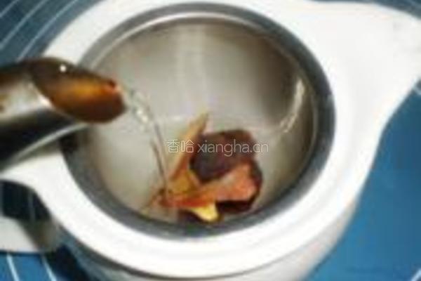 胖大海甘草茶的做法图解4