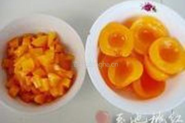 黄桃奶油蛋糕的做法图解2
