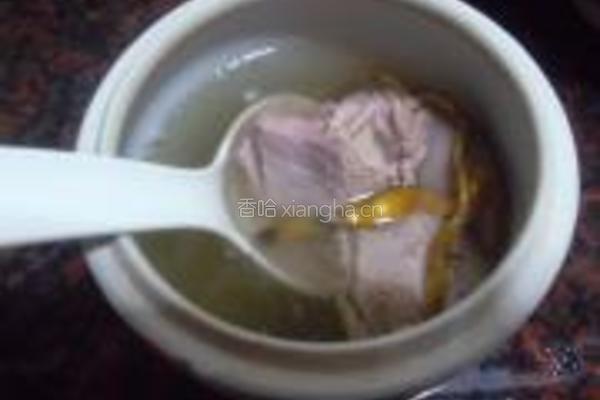 石斛炖瘦肉汤的做法图解4