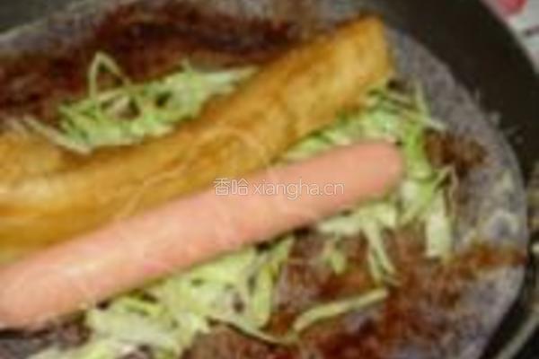 黑豆荞麦鸡蛋煎饼果子的做法图解7