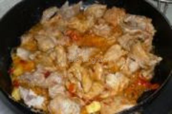 青菜烧牛肉的做法图解6