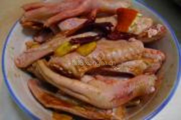 卤鸭翅鸭爪的做法图解2