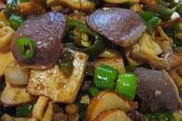 辣炒香干鸡杂的做法图解6