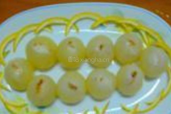 橙汁荔枝山药的做法图解13