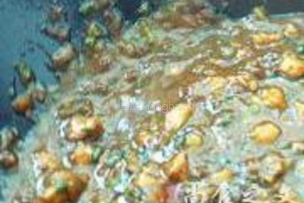 茼蒿肉酱的做法图解5