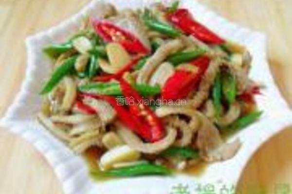 蚝油牛肚的做法图解6