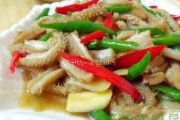 蚝油牛肚的做法图解5