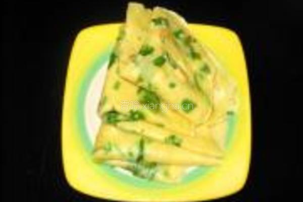 香菜煎饼的做法图解7
