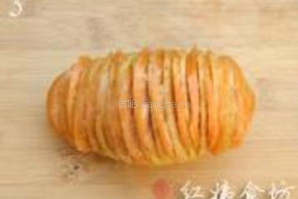 土豆烤香肠的做法图解3