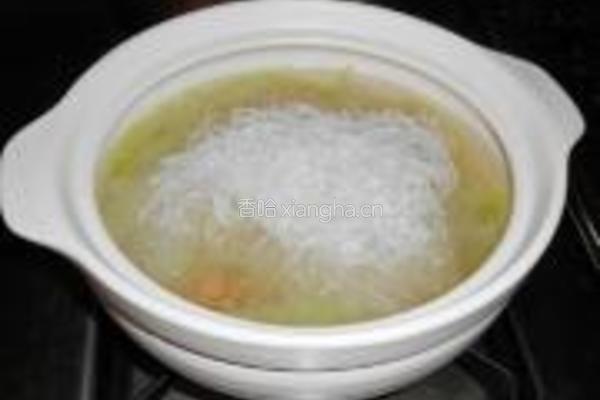 节瓜粉丝煲的做法图解8